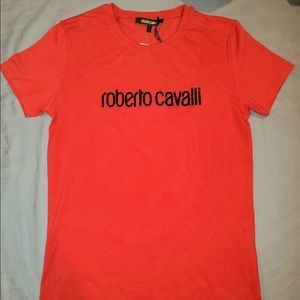 Roberto Cavalli Red Tee Shirt